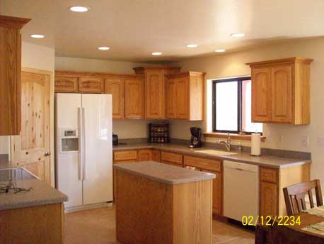 Custom Oak Kitchen